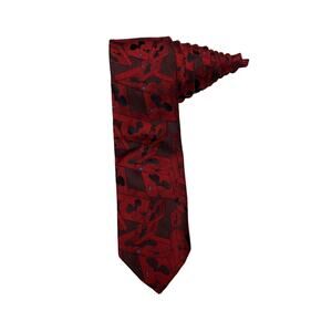 Disney Balancine Tie Works Mickey Mouse Cubes Tiles Vintage Novelty Necktie